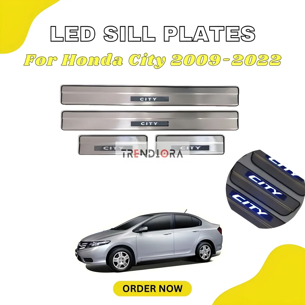 Honda City LED Sill Plates