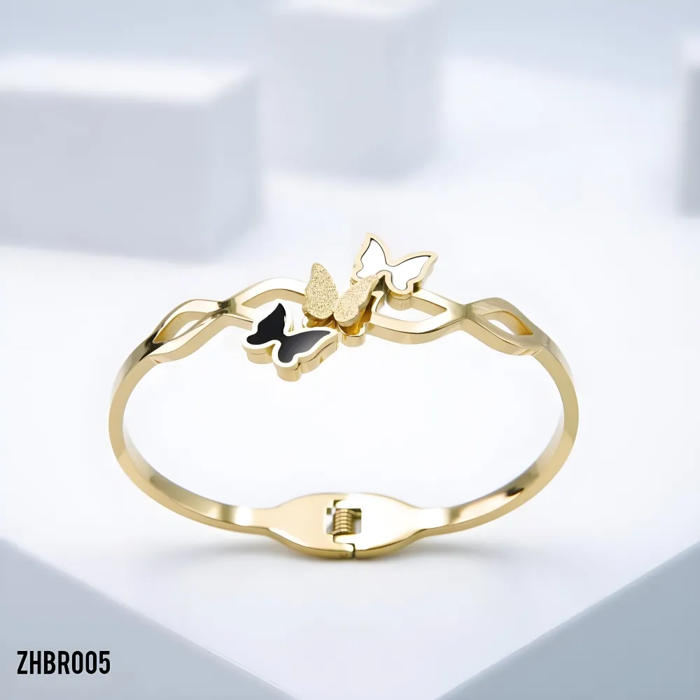 Stainless Steel Butterfly Bracelet ZHBR005