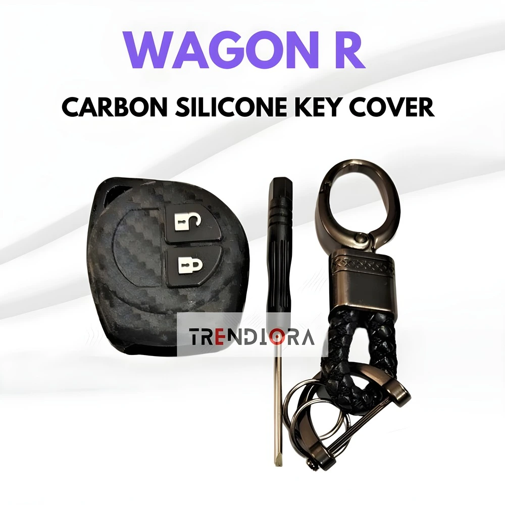 wagon r Carbon Silicone Key Protector