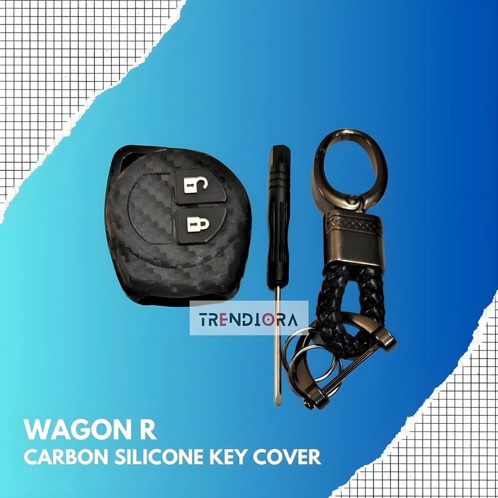 Wagon R Carbon silicone key cover