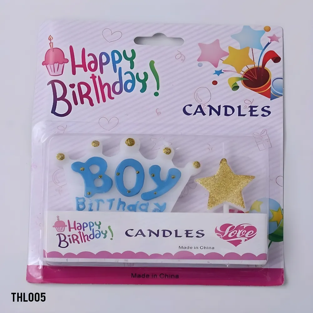 Happy birthday candles