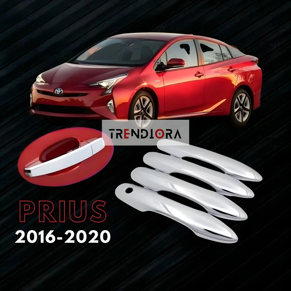 Prius Door Handle Chrome Covers 2016-2020