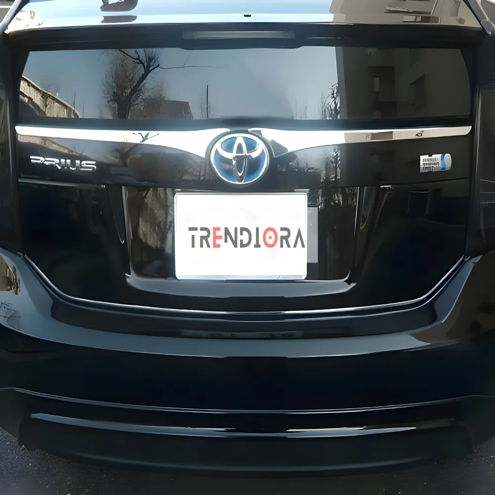 Prius Trunk Garnish Chrome