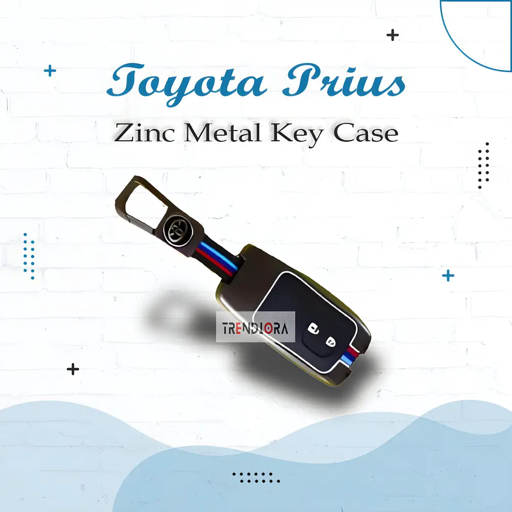 Toyota Prius Zinc Metal Key Fob