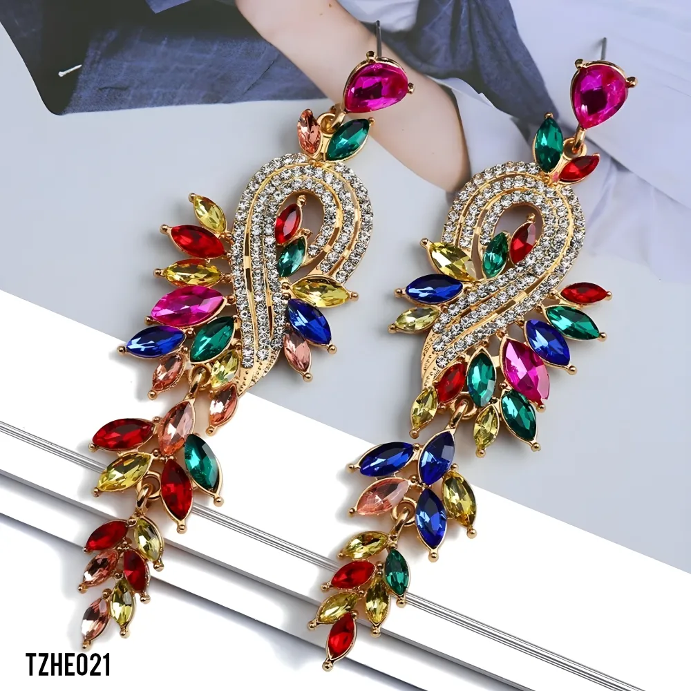 Multi Long Earrings